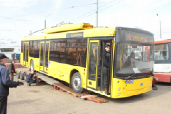 У Чернівцях на маршрут вийдуть нові тролейбуси 