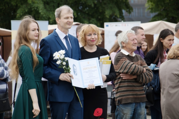 У День Європи лауреатам премії імені Георгія Гараса вручили премію (Фото)