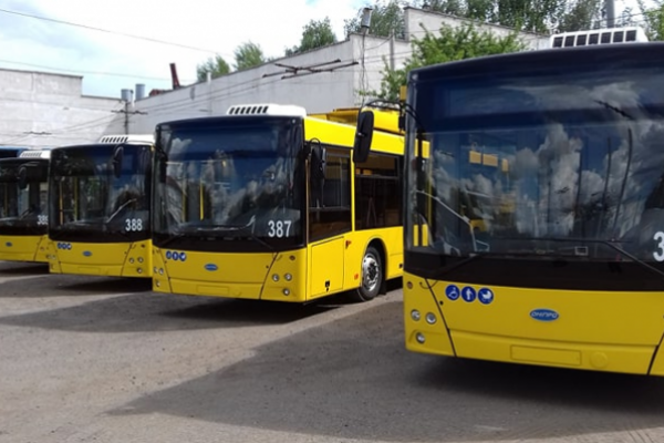 Вже цього четверга нові тролейбуси з автономним ходом вийдуть замість маршруток №9