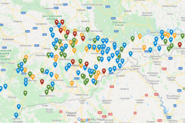 З'явилася онлайн-карта населених пунктів, куди з-за кордону повернулися буковинці