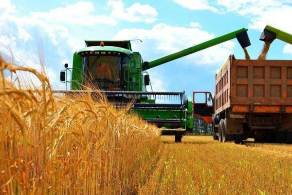 Перший мільйон тонн зерна намолочено в Україні