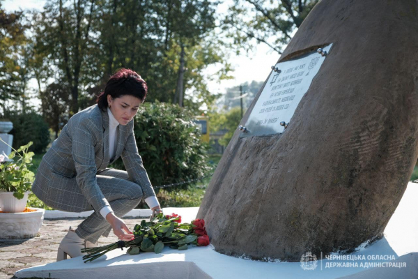 На Буковині вшанували пам'ять жертв масових розстрілів у Бабиному Яру