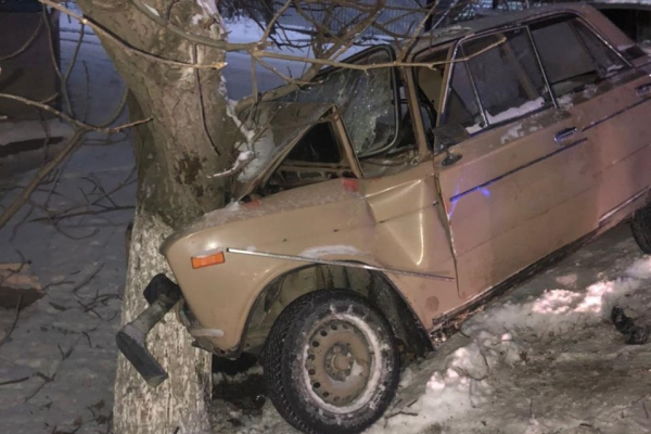 Молодий чоловік на Буковині розтрощив автівку об дерево і загинув (ФОТО)