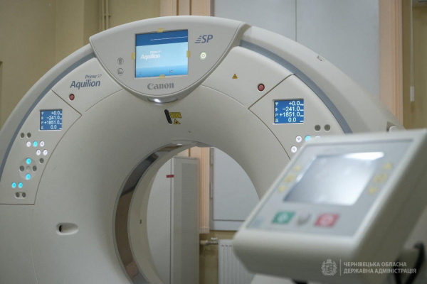 Один із найпотужніших у західному регіоні томографів працює у Чернівецькій обласній лікарні