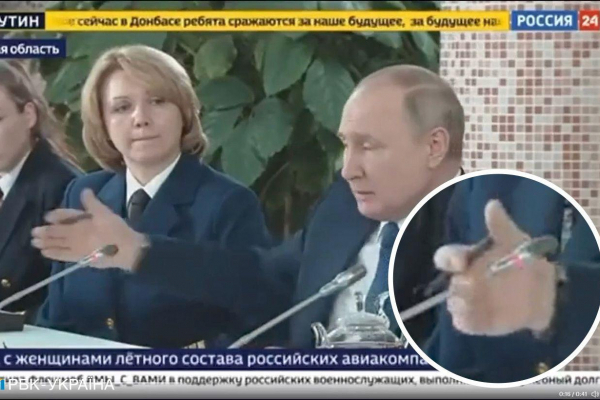 Домальовують людей: останнє відео з Путіним виявилося монтажем (ВІДЕО)