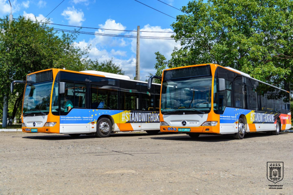 Сучасні автобуси з Мангайму невдовзі вийдуть на маршрути у Чернівцях (ФОТО)