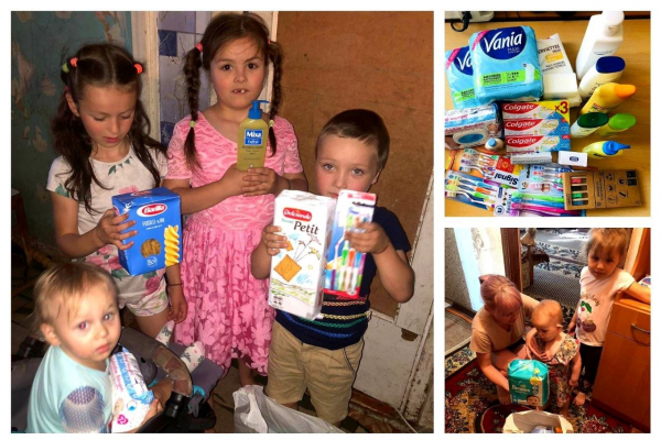 Діти з Новодністровської громади, які опинились у складних життєвих обставинах, отримали  гумдопомогу