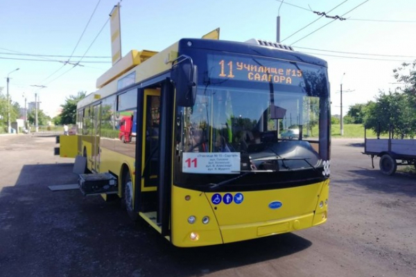 Змінено рух маршруту тролейбуса №11 у Чернівцях