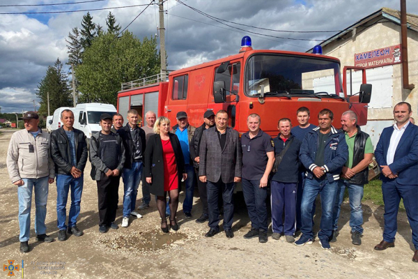 У Чернівецькій області створили першу команду добровольців-вогнеборців