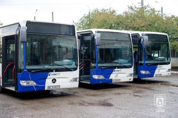 Комунальні автобуси обслуговуватимуть ще чотири маршрути у Чернівцях