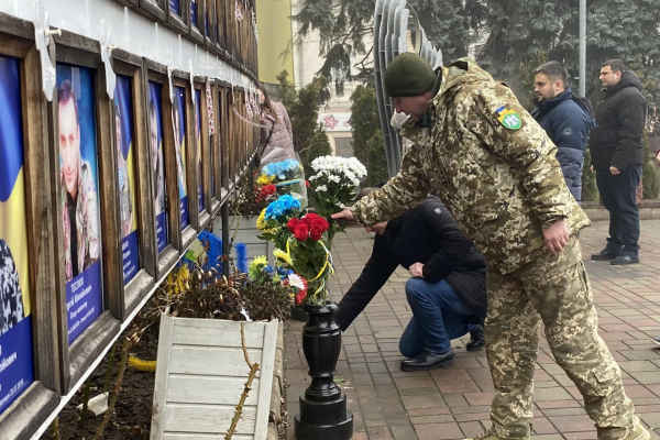 У День Соборності буковинські військові вшанували борців за свободу (ФОТО)