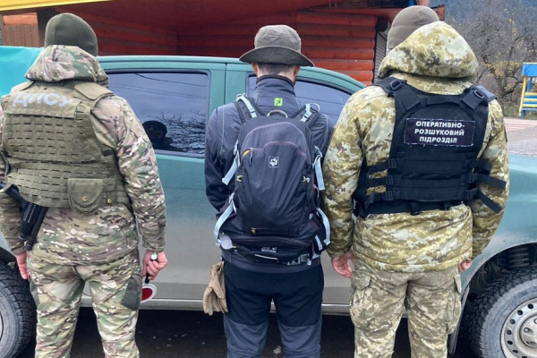 За тиждень на Буковині затримали 38 чоловіків на кордоні з Молдовою та Румунією