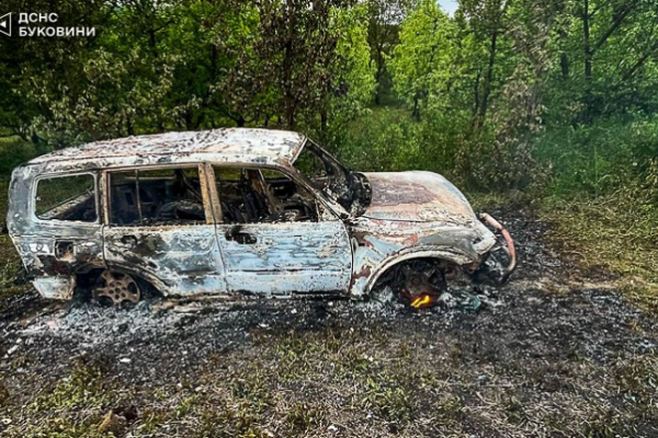 Упродовж минулої доби на Буковині горіло авто і нежитлова будівля