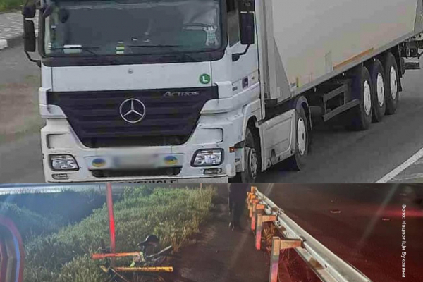 У селі на Буковині водій вантажівки збив велосипедиста насмерть та намагався приховати ДТП